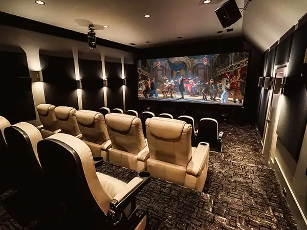 home theater room